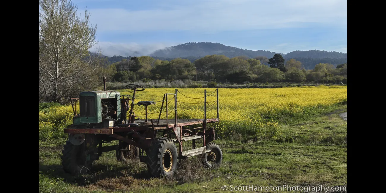 Farm Equipment on the Palo Corona Ranch