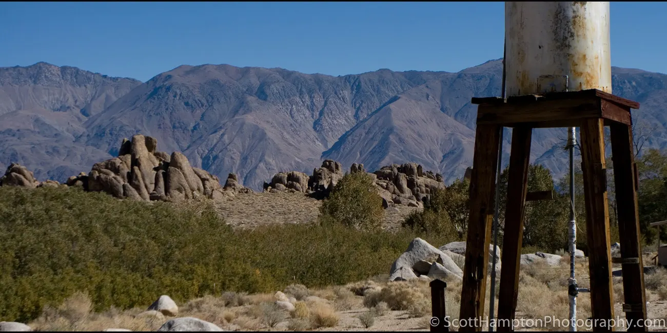 Watershed in the Alabama Hills, 2009